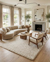 Eternal Plush Oasis Collection Area Rug -  Tranquility (Linen) Rectangle Linen  lifestyle 15