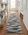 Autumn Meadow Collection Area Rug -  Duskridge Runner Blue Gray  lifestyle 58