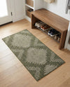 Urban Terrace Collection Area Rug -  Chelsea (Green) Runner Green  lifestyle 31