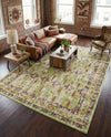 Geneva Terrace Collection Area Rug -  Nyon Rectangle Green  lifestyle 10