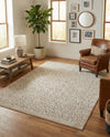 Savannah Sojourn Collection Area Rug - Serengeti Rectangle Ivory  lifestyle 18