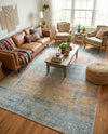 Coastal Haven Collection Area Rug -  Oceania Rectangle Multi  lifestyle 15