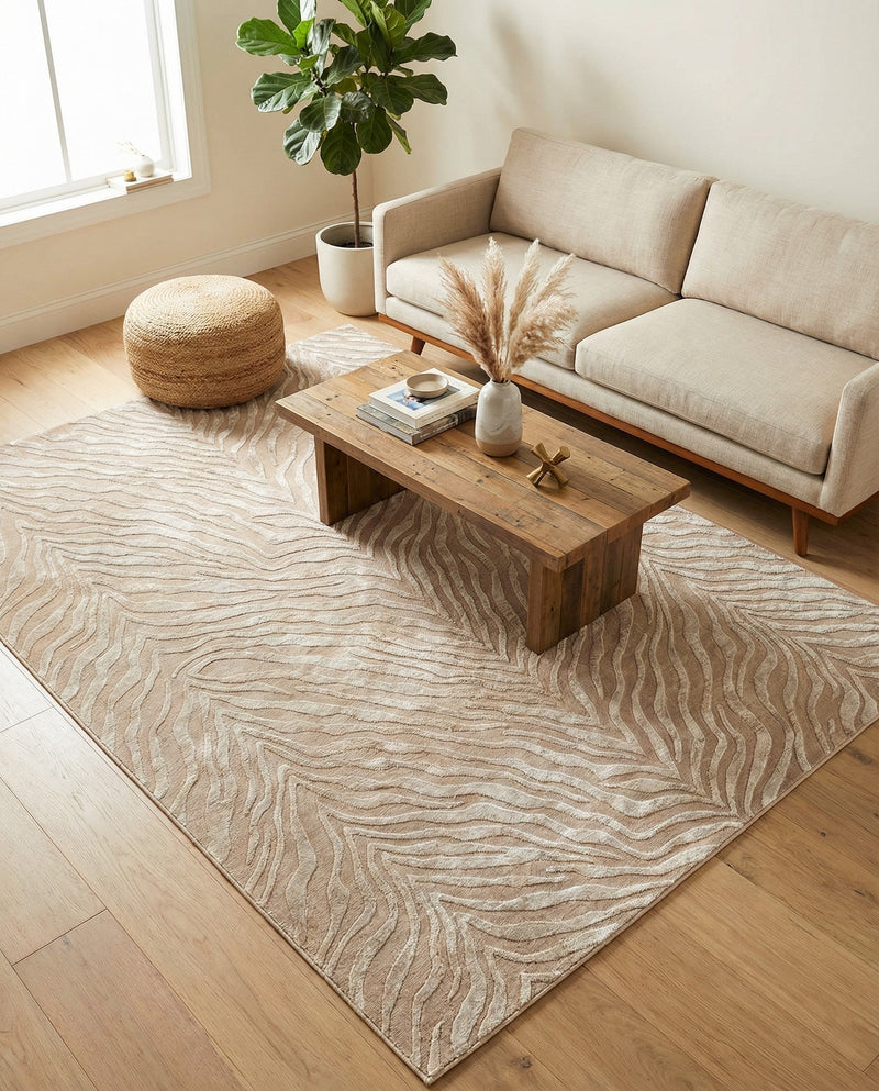 Bloomsbury Elegance Collection Area Rug -  Chelsea Rectangle Ivory Beige  lifestyle 40