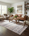 Heritage Elegance Collection Area Rug -  Edinburgh Rectangle Gray  lifestyle 18