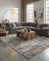 Dresden Elegance Collection Area Rug -  Pirna Rectangle Beige  lifestyle 39