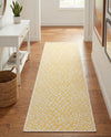 Urban Oasis Rugs Collection Area Rug -  Terrace (Yellow Ivory) Runner Yellow Ivory  lifestyle 29