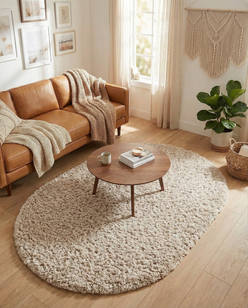 Majestic Manor Collection Area Rug - Versailles (Blonde) Oval Blonde  lifestyle 62