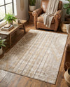 Cascade Range Collection Area Rug - Hood (Ivory) Rectangle Ivory  lifestyle 29