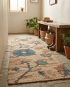 Benares Handwoven Jute Collection Area Rug -  Ramnagar Runner Multi  lifestyle 15