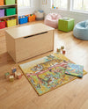 Wonder Tykes Collection Area Rug -  Groove Rectangle Multi  lifestyle 4