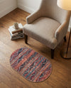 Heritage Elegance Collection Area Rug -  Monticello Oval Multi  lifestyle 52