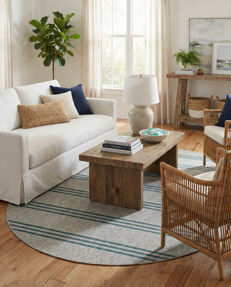 Urban Oasis Rugs Collection Area Rug -  District (Light Gray) Oval Light Gray  lifestyle 39
