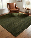 Bloomsbury Elegance Collection Area Rug -  Kensington (Green) Square Green  lifestyle 44