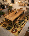 Bistro Lounge Collection Area Rug -  Breve Rectangle Cream  lifestyle 5