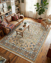 Persian Elegance Collection Area Rug -  Kerman (Beige) Rectangle Beige  lifestyle 14