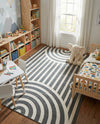 Wonder Tykes Collection Area Rug -  Joydale Rectangle Silver Gray  lifestyle 7