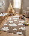 Wonder Tykes Collection Area Rug -  Dreamview Rectangle Hazelnut Beige  lifestyle 7