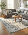 Cathedral Elegance Collection Area Rug -  Basilica Rectangle Gray  lifestyle 21