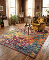 Sevilla Splendor Collection Area Rug - Alcazar Rectangle Multi  lifestyle 29