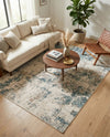 Gobi Sands Collection Area Rug -  Shapotou Rectangle Beige  lifestyle 13