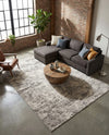 Luminara Sands Collection Area Rug - Elysium (Stone Gray) Rectangle Stone Gray  lifestyle 30
