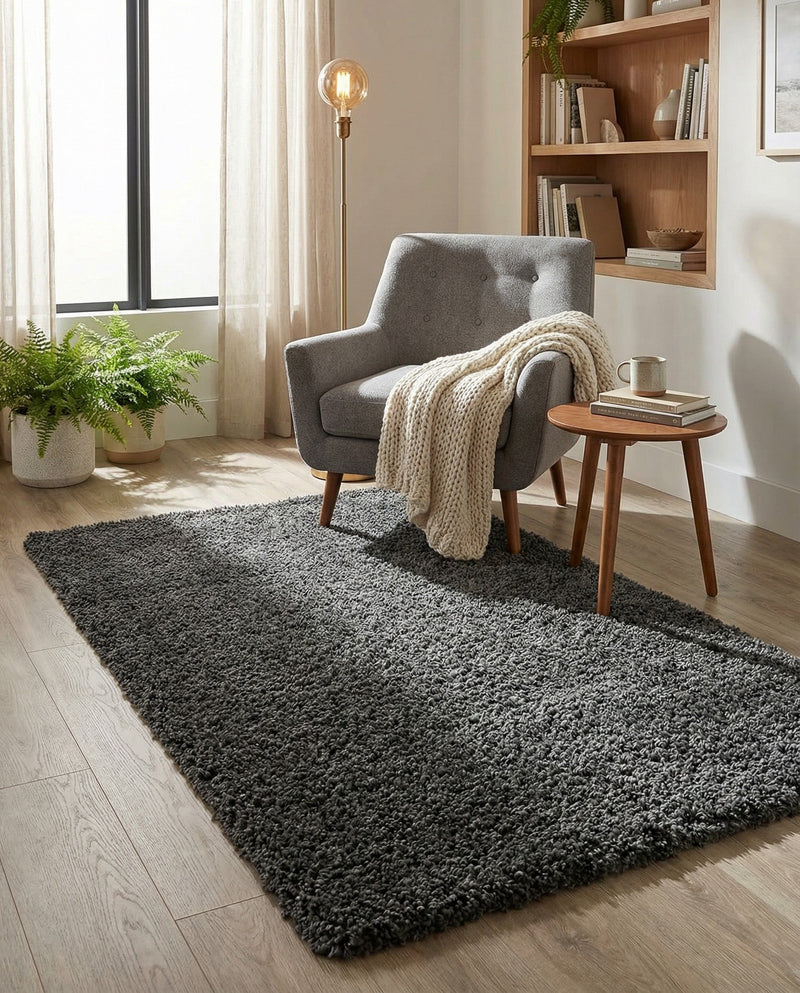 Alpine Plush Collection Area Rug -  Cortina (Peppercorn) Rectangle Peppercorn  lifestyle 24