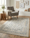Adriana Terrace Collection Area Rug - Capri (Ivory) Rectangle Ivory  lifestyle 20