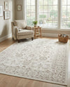 Savannah Elegance Collection Area Rug - Augusta (Ivory) Rectangle Ivory  lifestyle 18