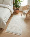 Sahara Chic Collection Area Rug -  Tangier Rectangle Ivory  lifestyle 36