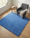 Plush Oasis Collection Area Rug - Serenity (Periwinkle Blue) Square Periwinkle Blue  lifestyle 60