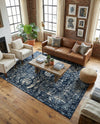 Horizon Collection Area Rug -  Zenith Rectangle Blue  lifestyle 20