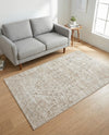 Coastal Manor Collection Area Rug -  Wavecrest Rectangle Beige  lifestyle 37