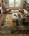 Bistro Lounge Collection Area Rug -  Lungo Rectangle Beige  lifestyle 25