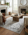 Bloomsbury Elegance Collection Area Rug - Mayfair Rectangle Gray  lifestyle 64