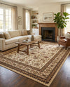 Jaipur Elegance Collection Area Rug -  Nahargarh (Cream) Rectangle Cream  lifestyle 8