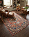 Eden Oasis Collection Area Rug -  Refuge (Terracotta) Rectangle Terracotta  lifestyle 9