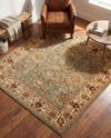 Jaipur Elegance Collection Area Rug -  City Square Light Green  lifestyle 74
