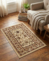 Jaipur Elegance Collection Area Rug -  Nahargarh (Cream) Rectangle Cream  lifestyle 32