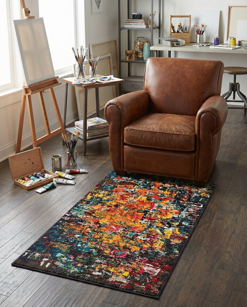 Marrakesh Elegance Collection Area Rug -  Larache Rectangle Multi  lifestyle 10