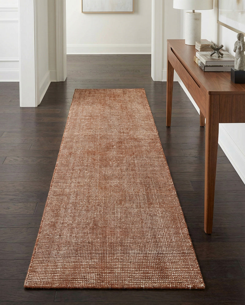 Berkshire Estate Collection Area Rug - Windsor (Cocoa Bean Brown) Runner Cocoa Bean Brown  lifestyle 42