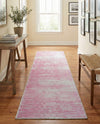 Sahara Essence Collection Area Rug - Oasis (Pink) Runner Pink  lifestyle 63