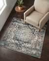 Georgetown Rugs Collection Area Rug - Dupont (Gray) Square Gray  lifestyle 67