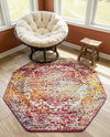 Georgetown Rugs Collection Area Rug - Dupont (Multi) Octagon Multi  lifestyle 82