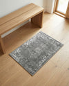 Riviera Elegance Collection Area Rug - Antibes (Dark Gray) Rectangle Dark Gray  lifestyle 30