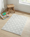 Wonder Tykes Collection Area Rug -  Mosaic Rectangle Cloud Gray  lifestyle 32