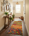 Marrakesh Elegance Collection Area Rug -  Taliouine Runner Multi  lifestyle 63