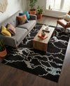 Brighton Terrace Collection Area Rug -  Aldrington Rectangle Navy Blue  lifestyle 13
