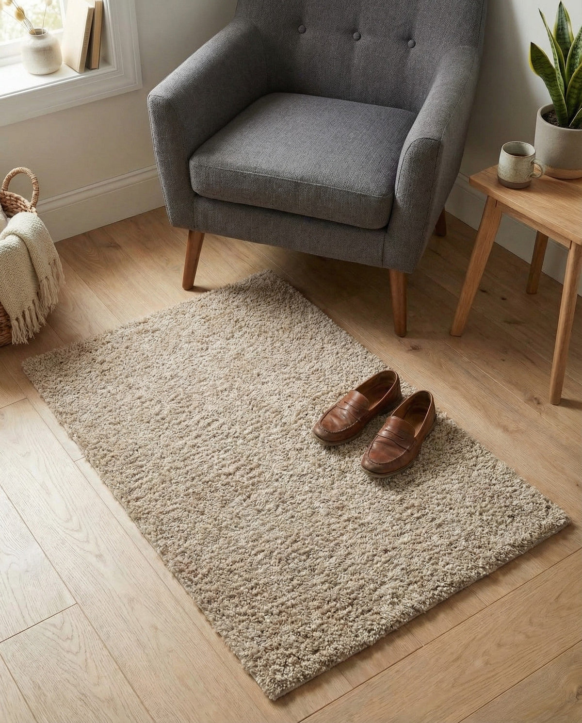 Alpine Plush Collection Area Rug -  Cortina (Linen) Rectangle Linen  lifestyle 29