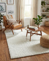 Alpine Plush Collection Area Rug -  Cortina (White) Rectangle White  lifestyle 20