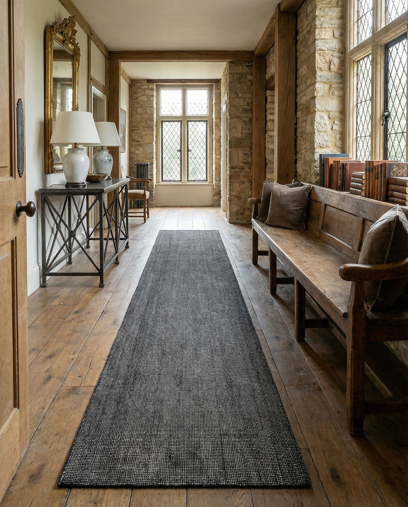 Berkshire Estate Collection Area Rug - Windsor (Blackberry) Runner Blackberry  lifestyle 62